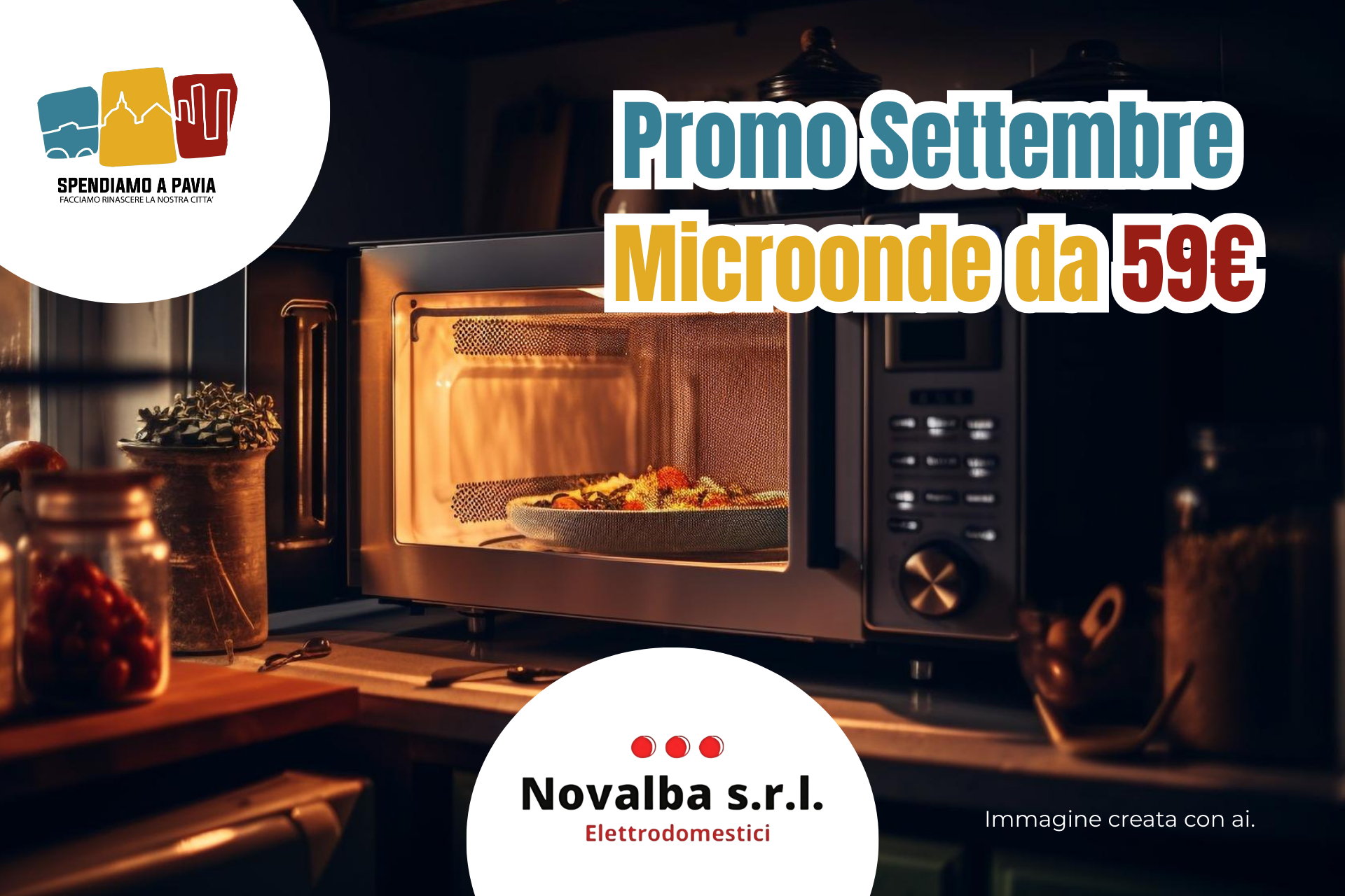 Settembre all’insegna della praticità: da Novalba i microonde in promozione a partire da 59 euro