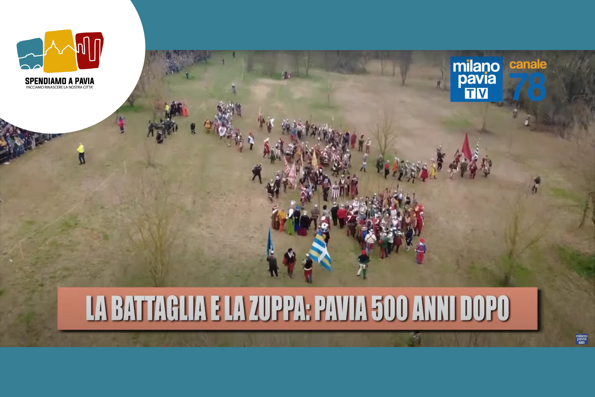 Pavia torna al 1525: folla record per la rievocazione della Battaglia di Pavia