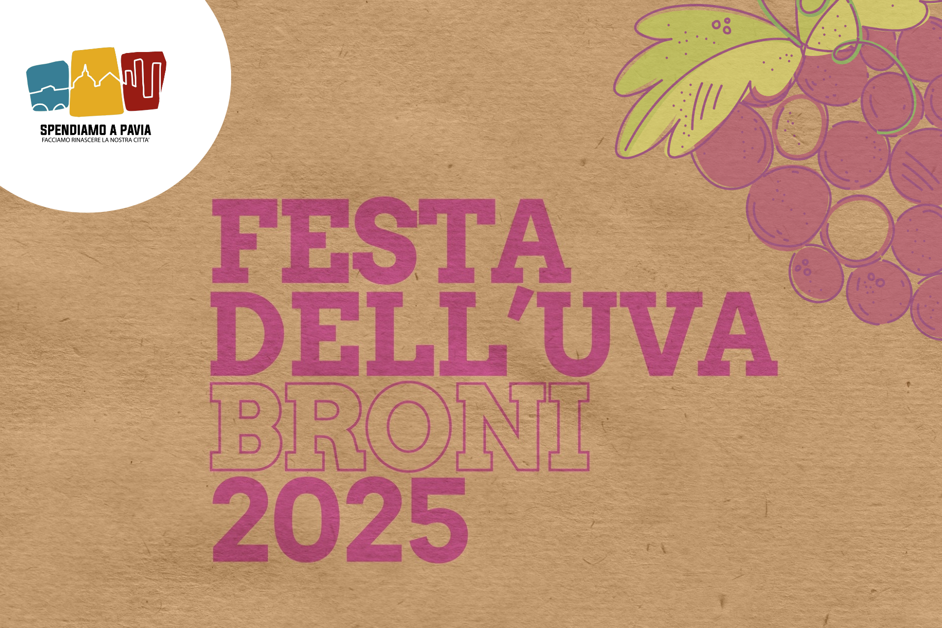 Festa dell’Uva a Broni 2025: tre sere di musica in Piazza Vittorio Veneto