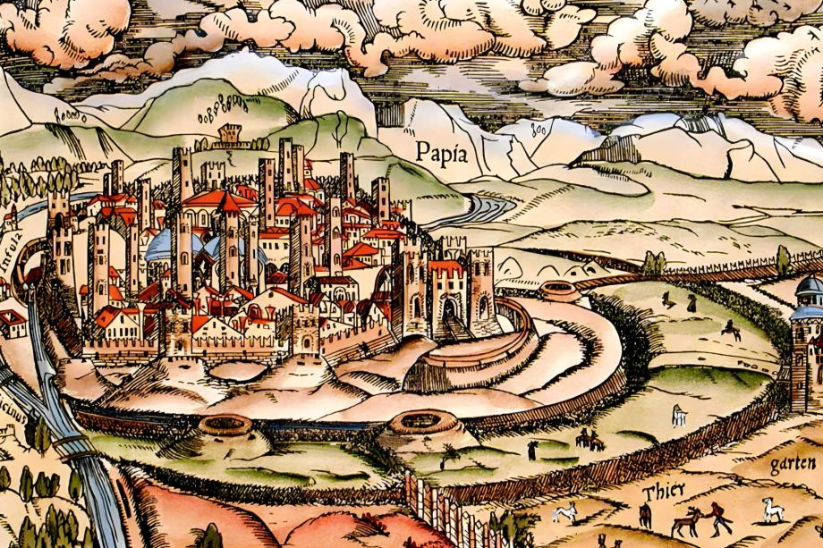 Via foro Magno e la città divisa in due