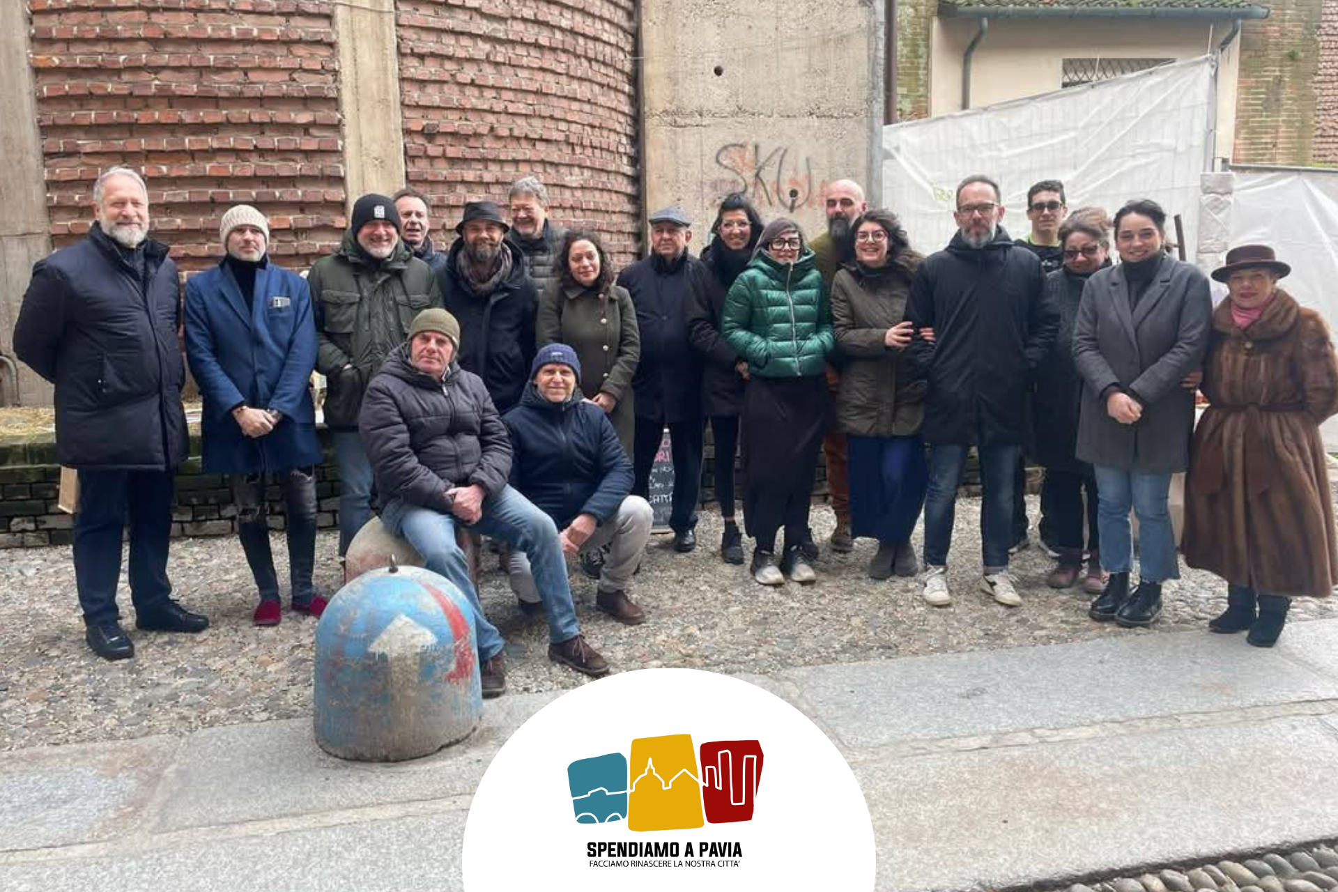 Murales in via Omodeo: l'arte celebra i 500 anni della Battaglia di Pavia