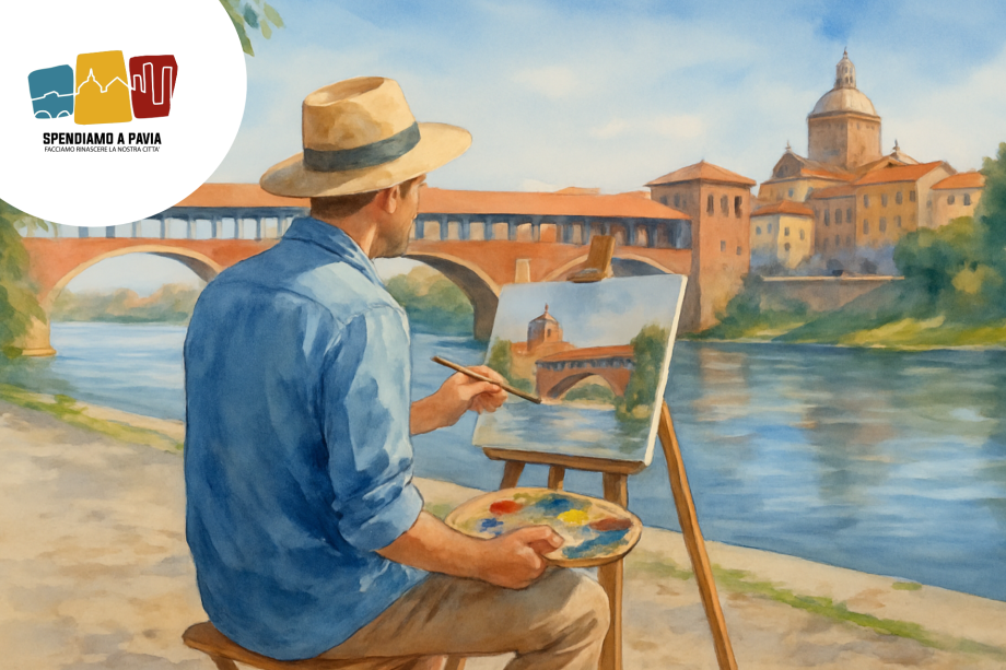 Pavia in Acquerello: Il Tour dei Luoghi più Suggestivi da Dipingere