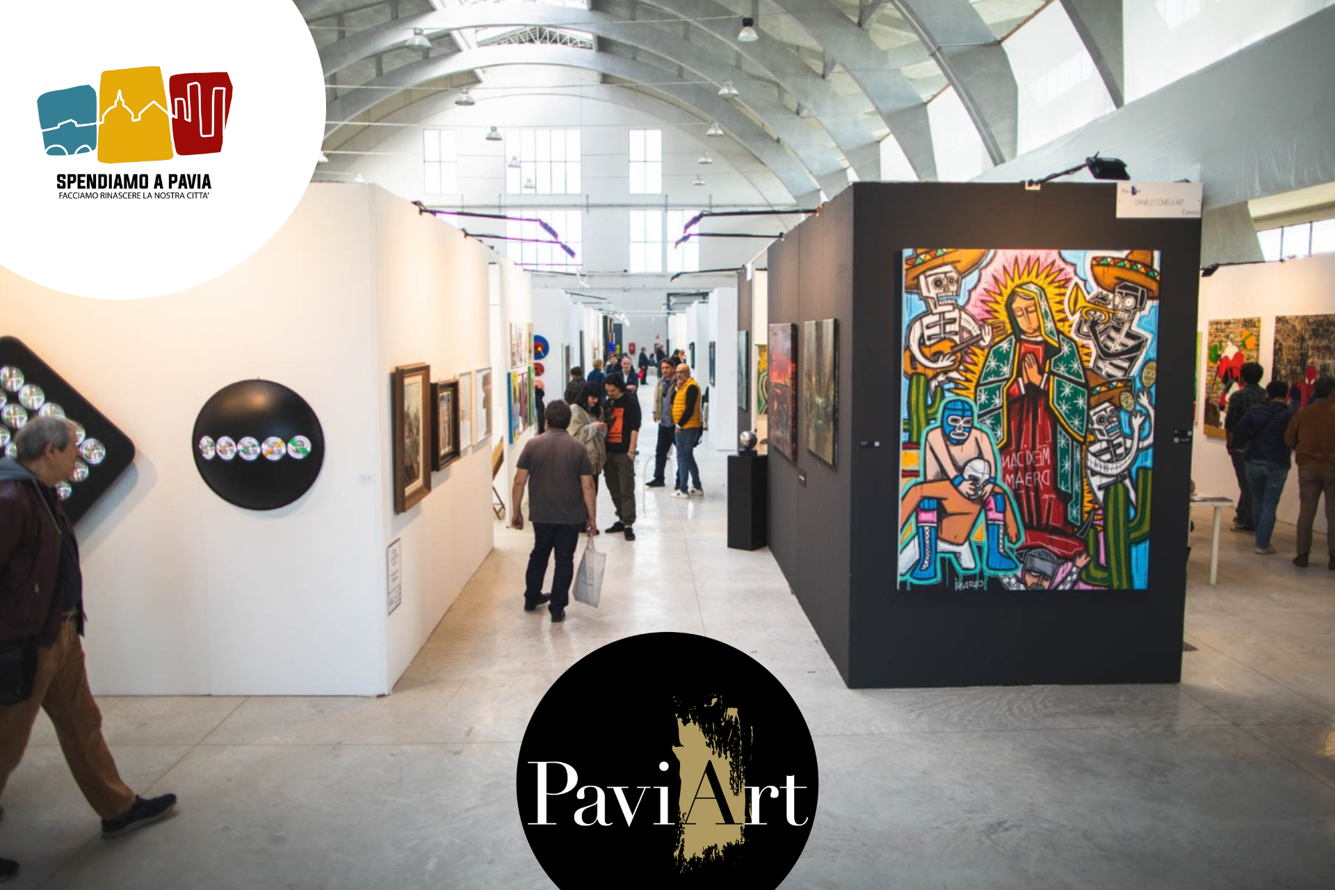 PaviArt 2025: l’arte contemporanea torna a incantare Pavia il 12 e 13 aprile