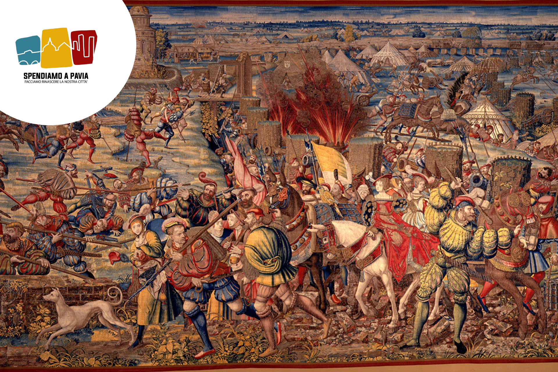 Pavia celebra il Cinquecentenario della Battaglia del 1525 con una grande rievocazione storica