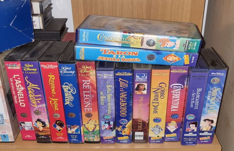 Valore delle Vecchie VHS Disney: potreste avere in mano un tesoro senza saperlo.