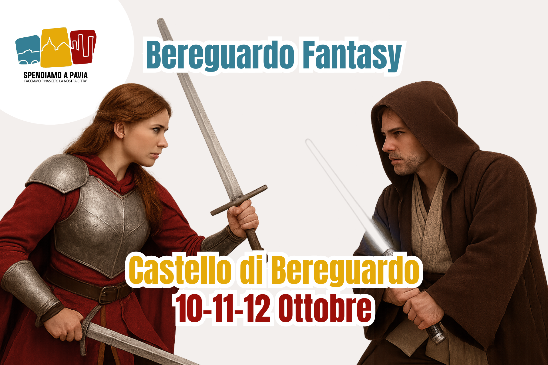 Il Castello Visconteo di Bereguardo si trasforma in regno fantasy: tre giorni di fumetti, cosplay e duelli