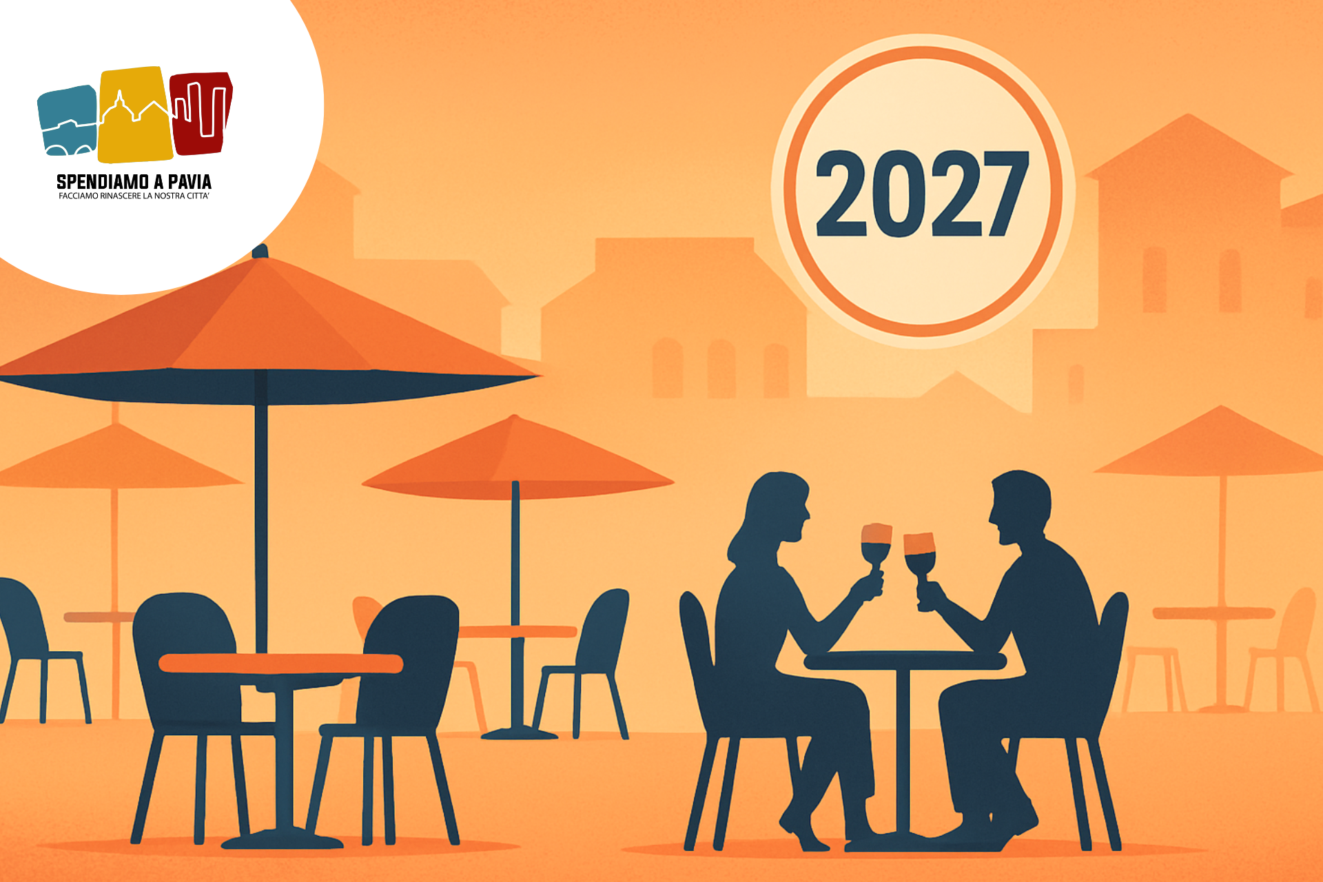 Dehors liberi fino al 2027: a Pavia la misura “provvisoria” diventa stabile