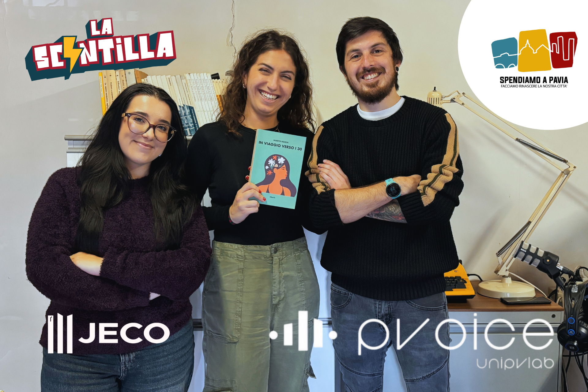 "Scintilla": la nuova rubrica di Spendiamo a Pavia e JecoPavia nel podcast di JEP(O)V!