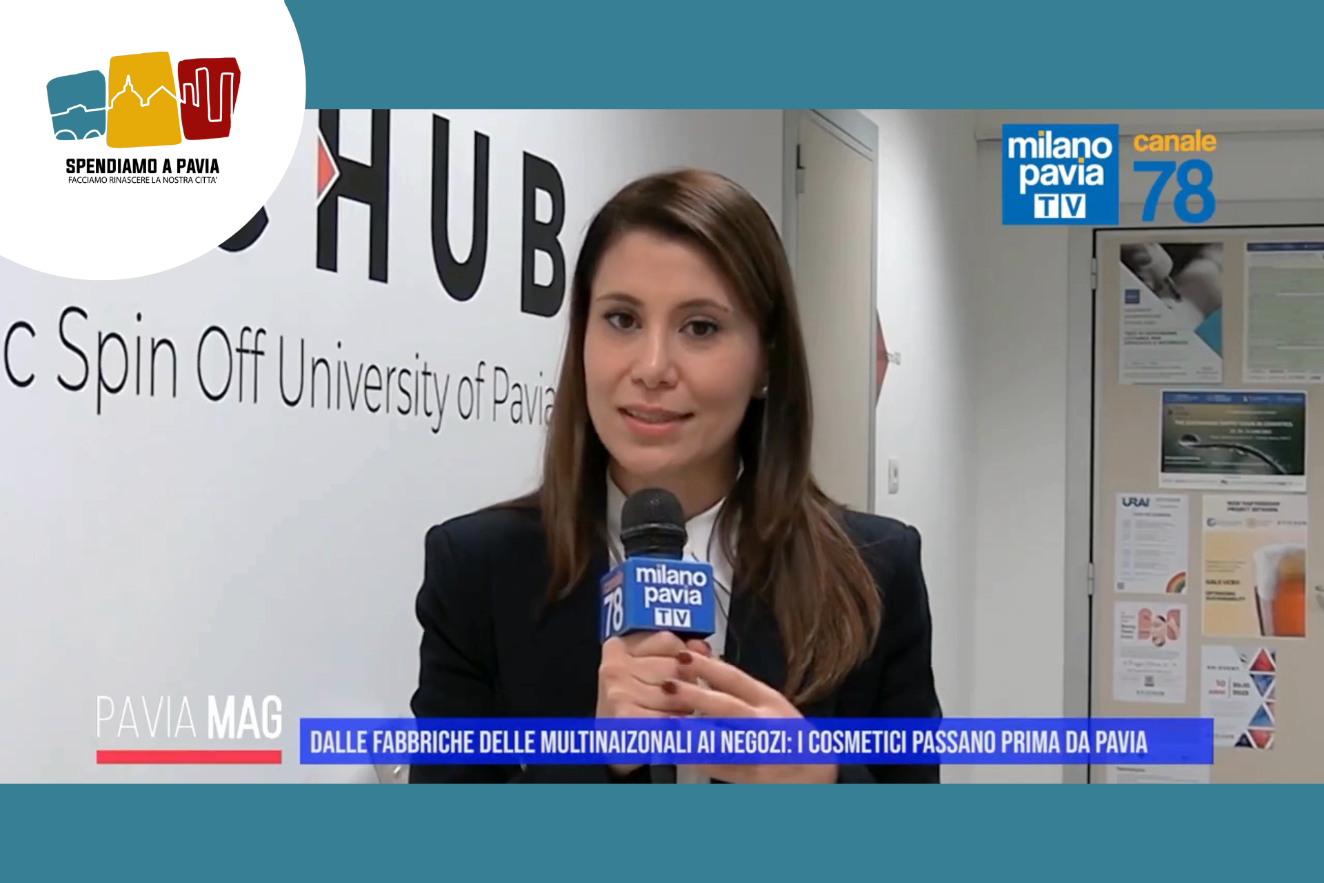 Special Video: Dalle Fabbriche alle Vetrine: I Cosmetici Passano Prima da Pavia con Etichub