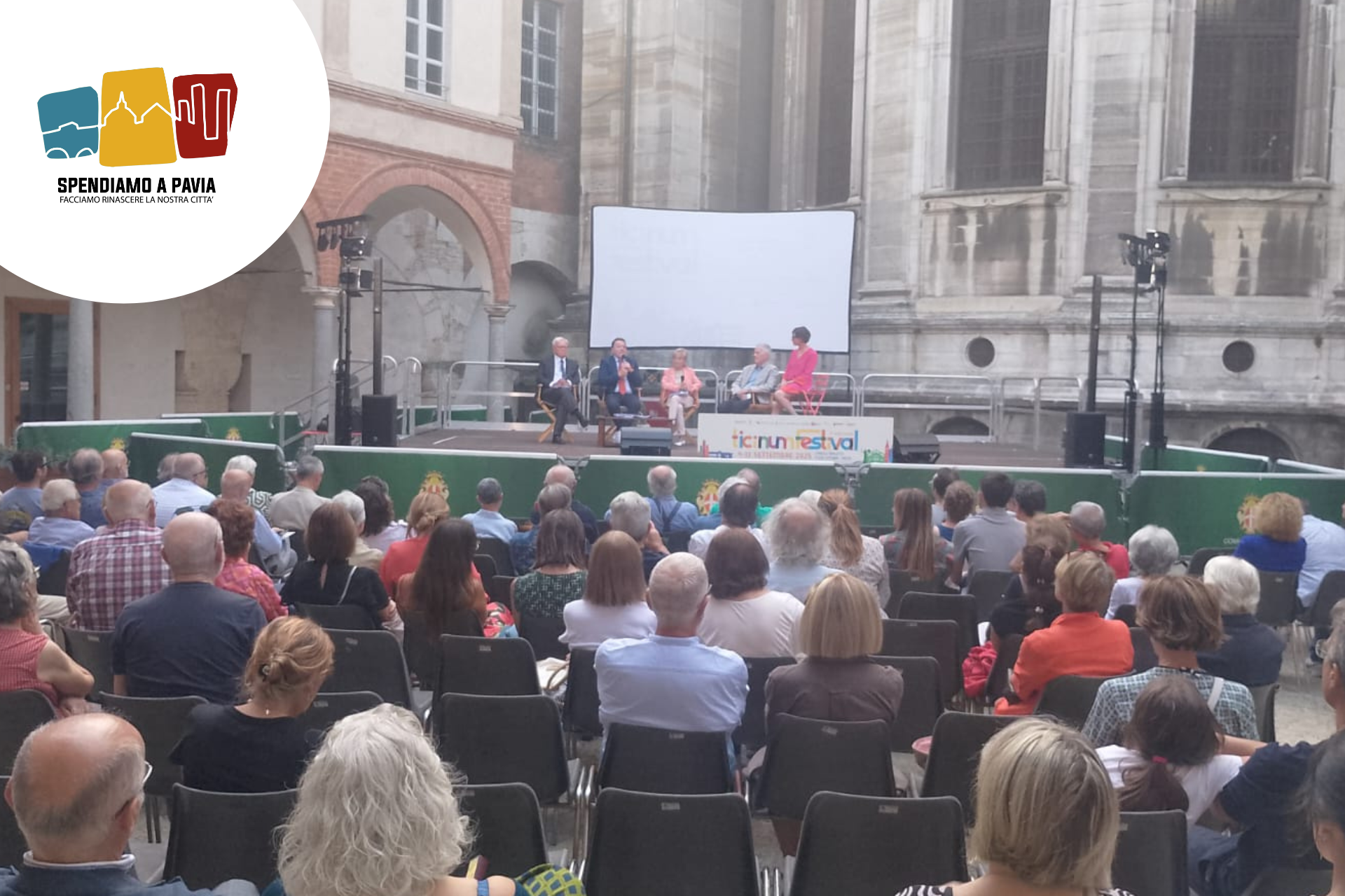 Ticinum Festival 2025, al via a Pavia: anche noi di Spendiamo a Pavia presenti all’inaugurazione