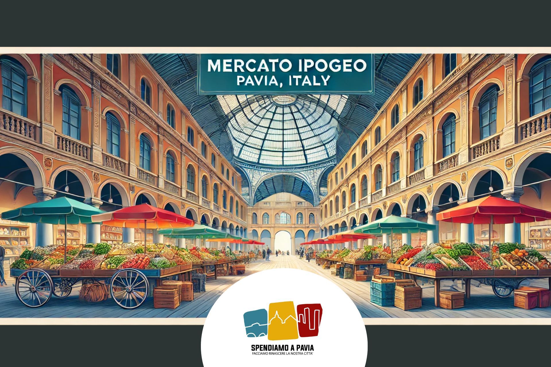 Nuova partnership tra Spendiamo a Pavia e Mercato Ipogeo: una collaborazione che valorizza il commercio locale