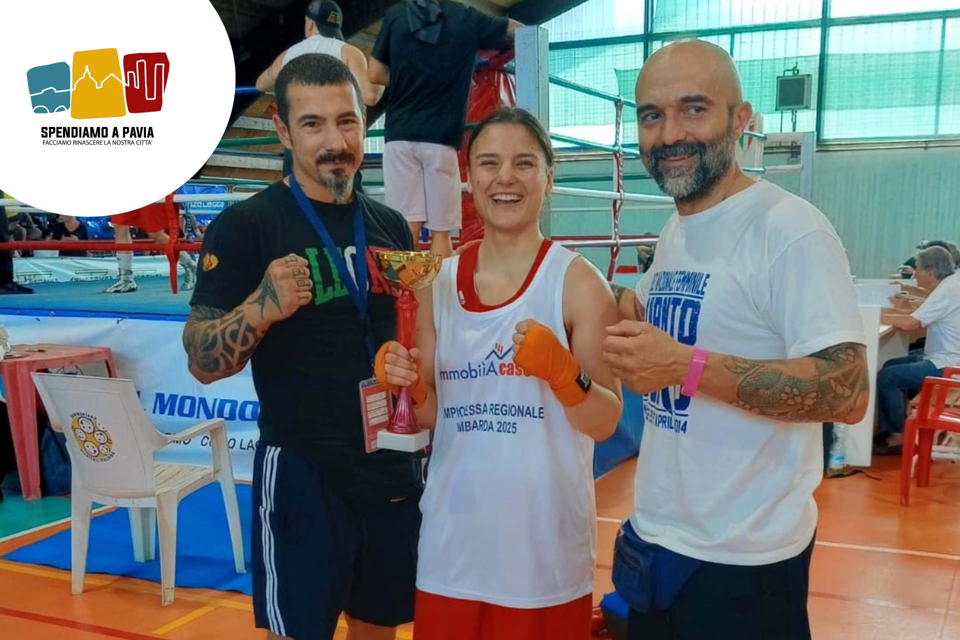 L’ASD Centro Arti Marziali Pavia: Madalina Grabucea trionfa alle finali regionali Elite 54 kg