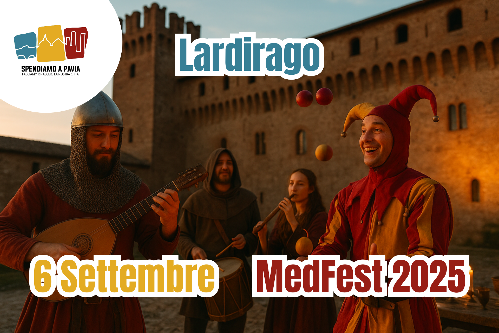 MedFest 2025: il Medioevo torna a vivere al Castello di Lardirago