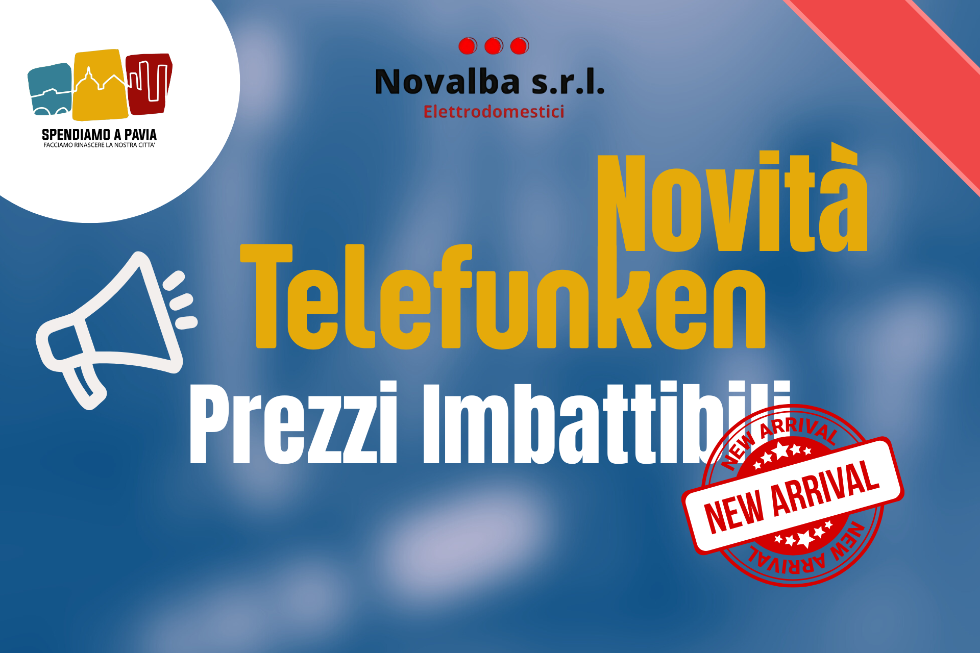 Elettrodomestici Telefunken in arrivo da Novalba: design, tecnologia e prezzi imbattibili