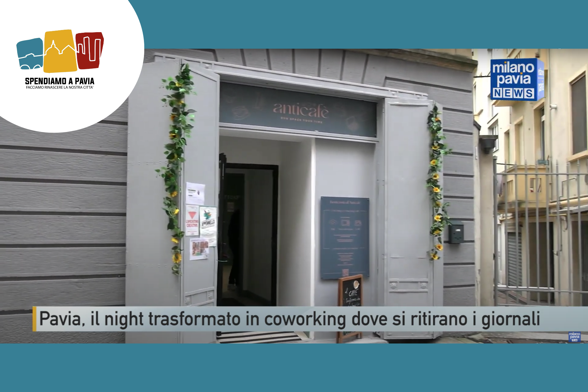 Special Video : l’appello del signor Franco: niente più edicole in quartiere. Anticafè risponde e offre un punto di ritiro dei giornali