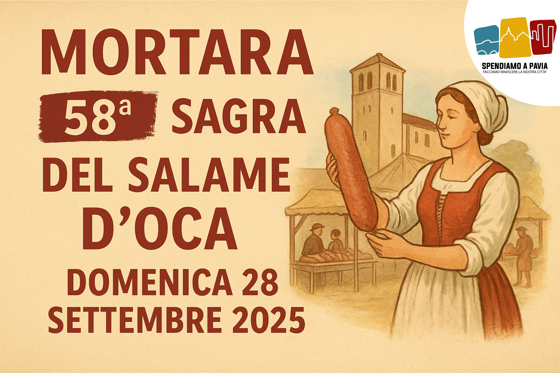 Mortara celebra la 58ª Sagra del Salame d’Oca: tradizione, gusto e spettacolo