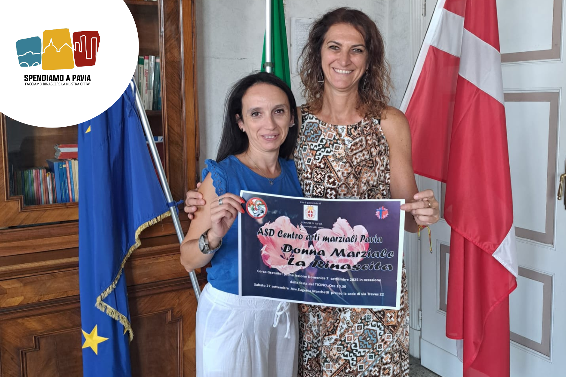 Pavia: al via il 14° corso di difesa personale per donne dell’ASD Centro Arti Marziali