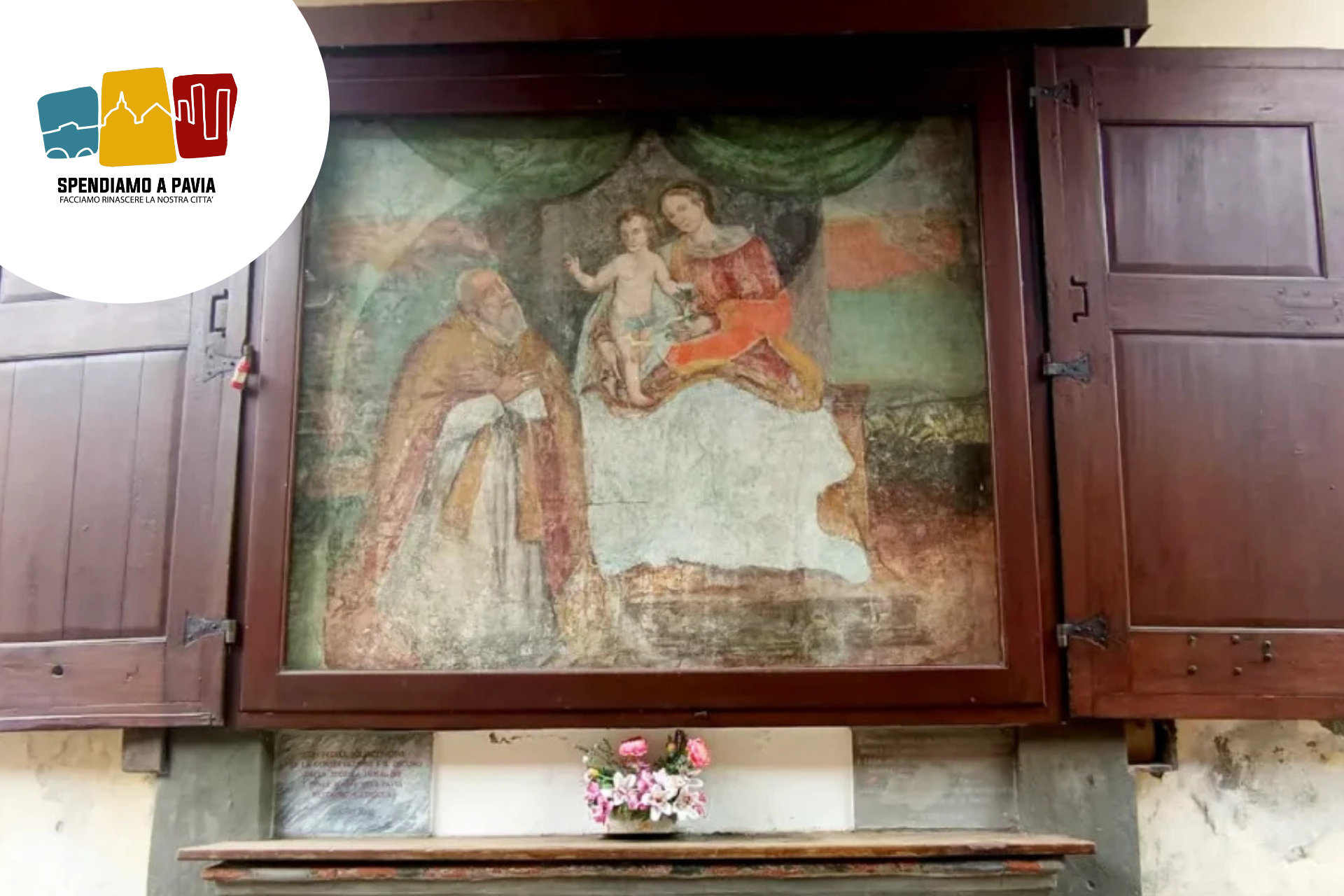 Quelle edicole che parlano ai pavesi di Ezio Tiraboschi