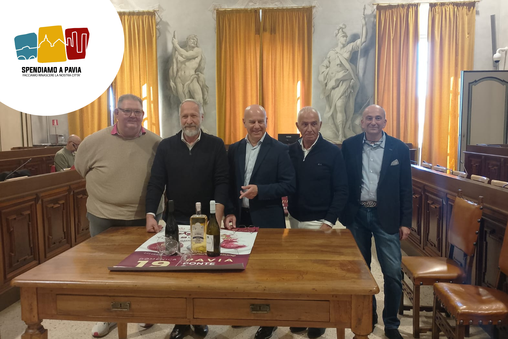 “Storie di vino” brinda alla domenica: il Ponte Coperto di Pavia si trasforma in una grande cantina a cielo aperto