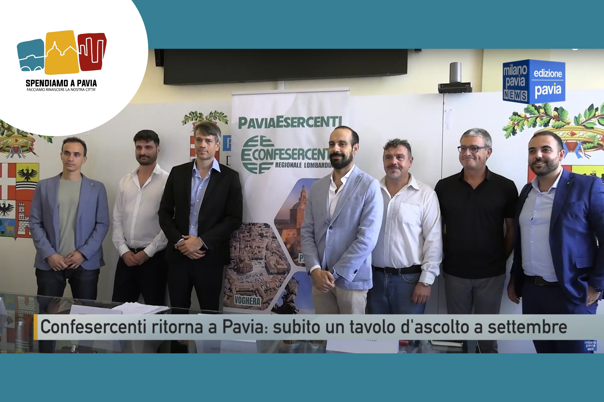 Special Video : Confesercenti torna a Pavia: "Siamo di nuovo al fianco delle imprese"