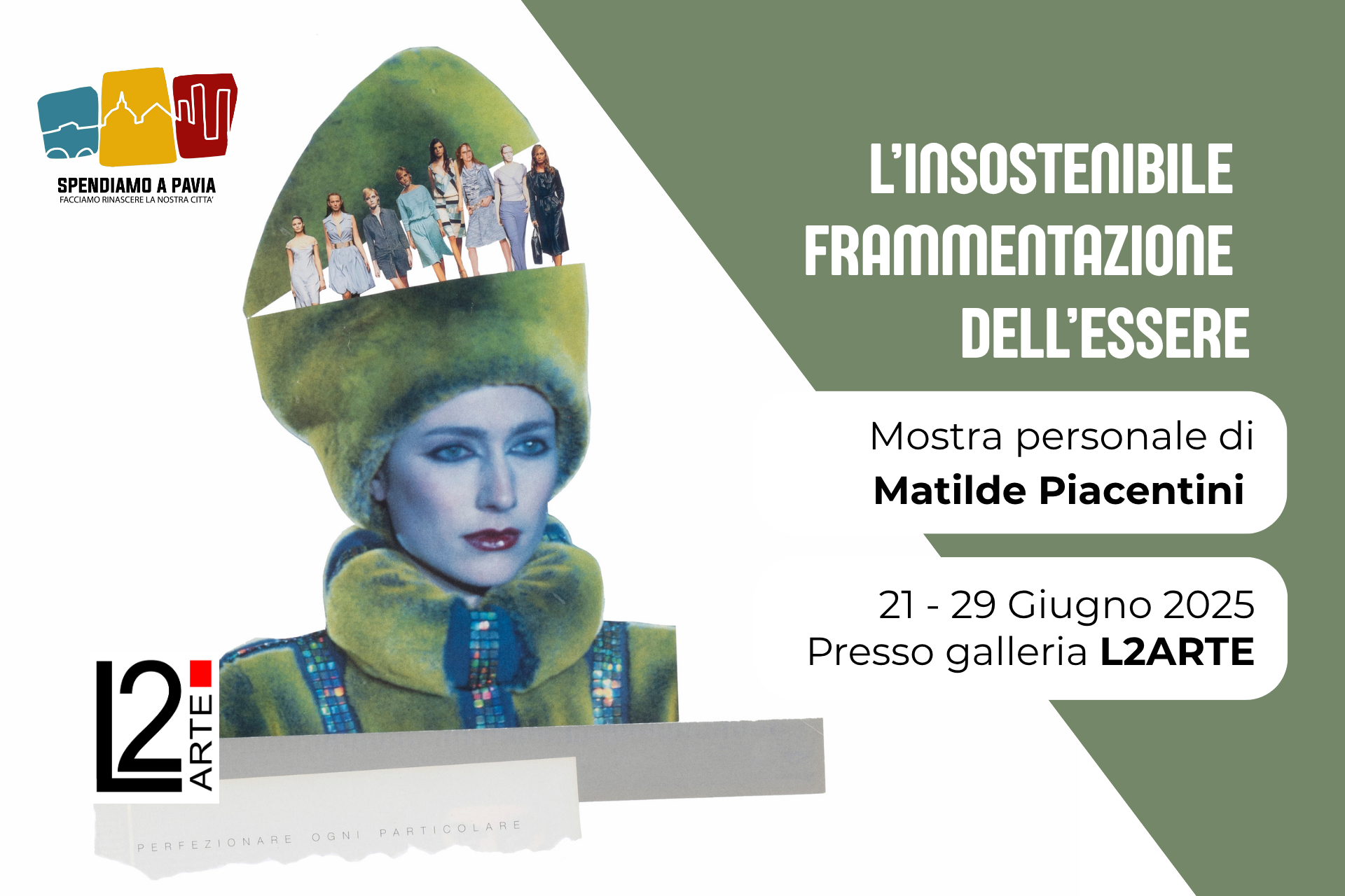 Frammenti di identità: a Pavia la prima mostra di Matilde Piacentini