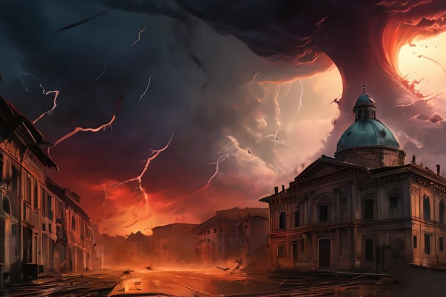 Un tornado si abbatte sul Ticino