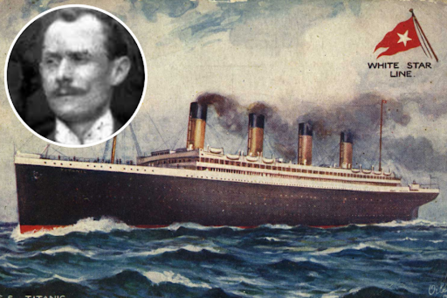 Un eroe pavese sul Titanic