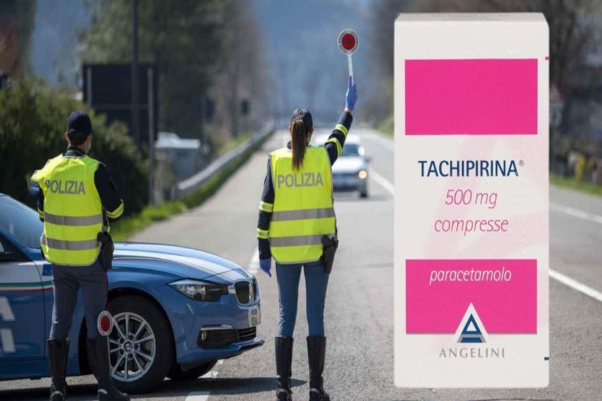 Nuove regole Codice della Strada: come la Tachipirina potrebbe costarti la patente