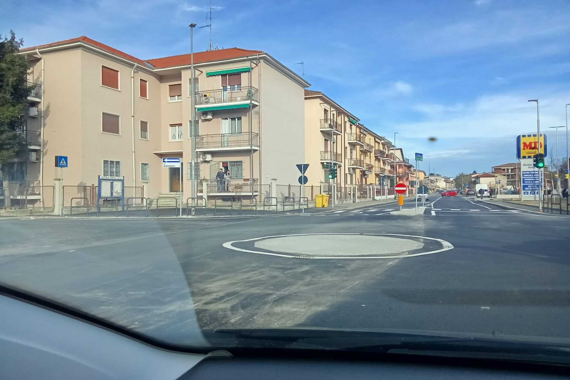 Inaugurata la nuova rotatoria in viale Cremona: opera di compensazione per il nuovo supermercato Md