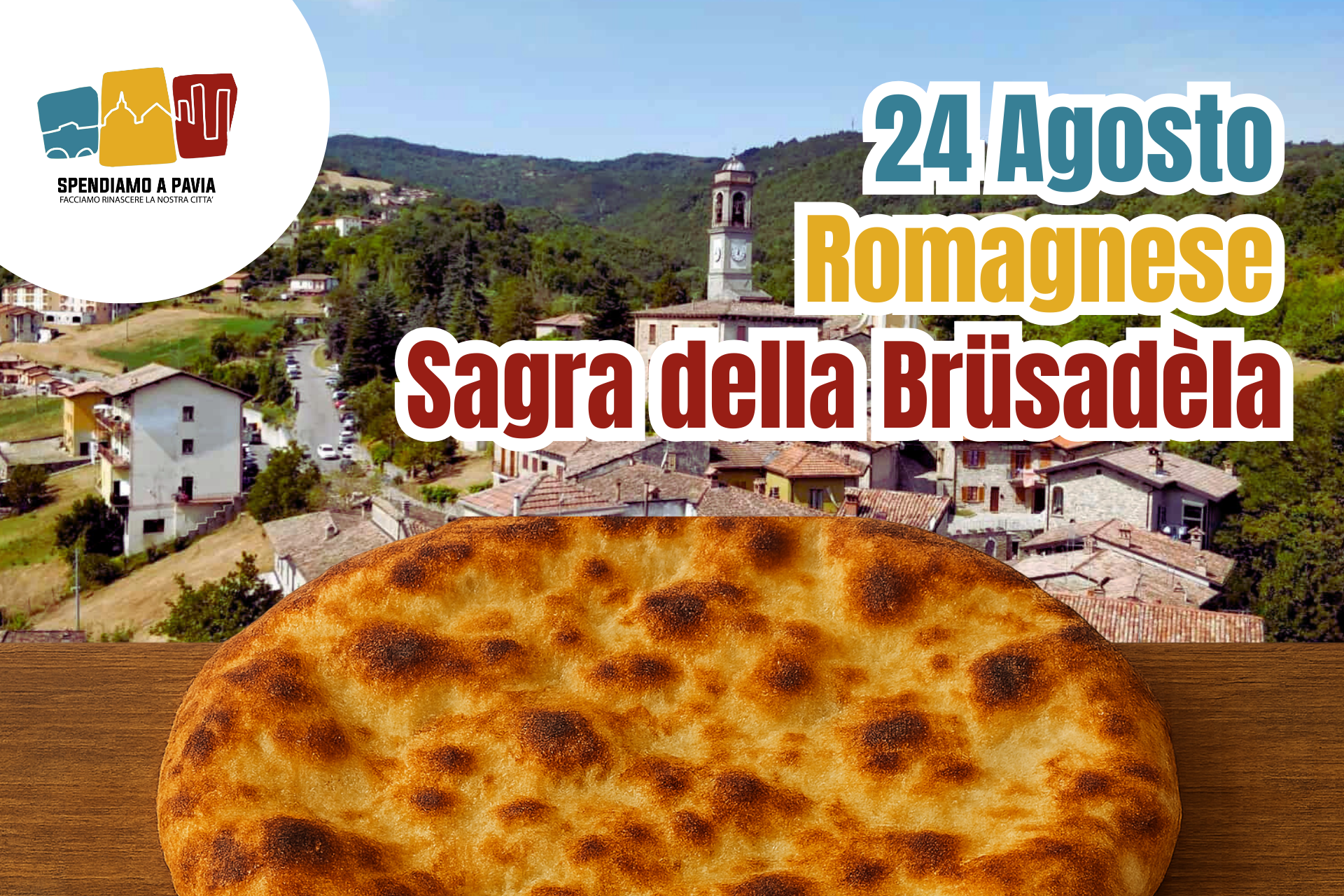 Romagnese in festa: torna la Sagra della Brusadèla il 24 agosto