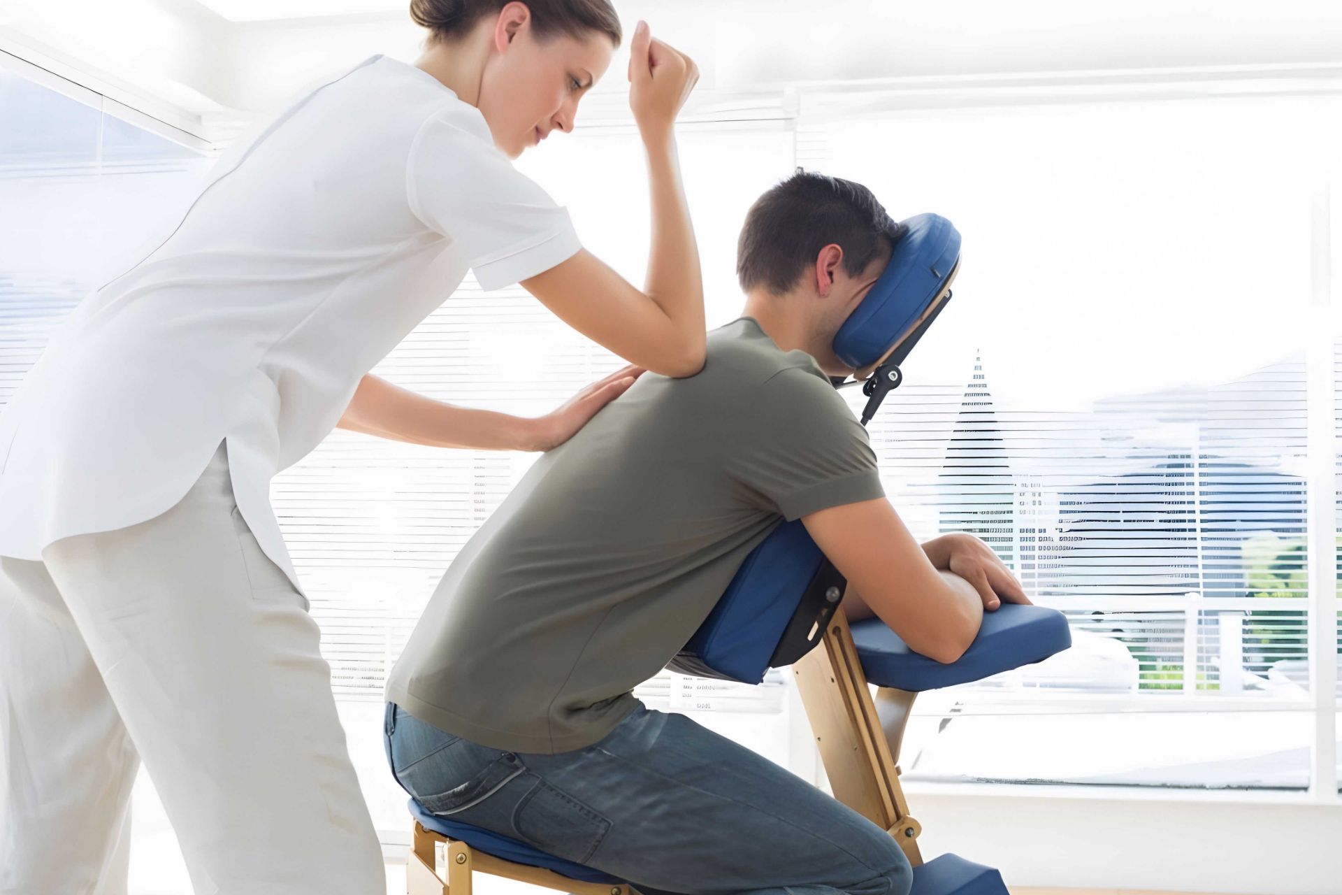 Cos'è il "Chair Massage" - Origini