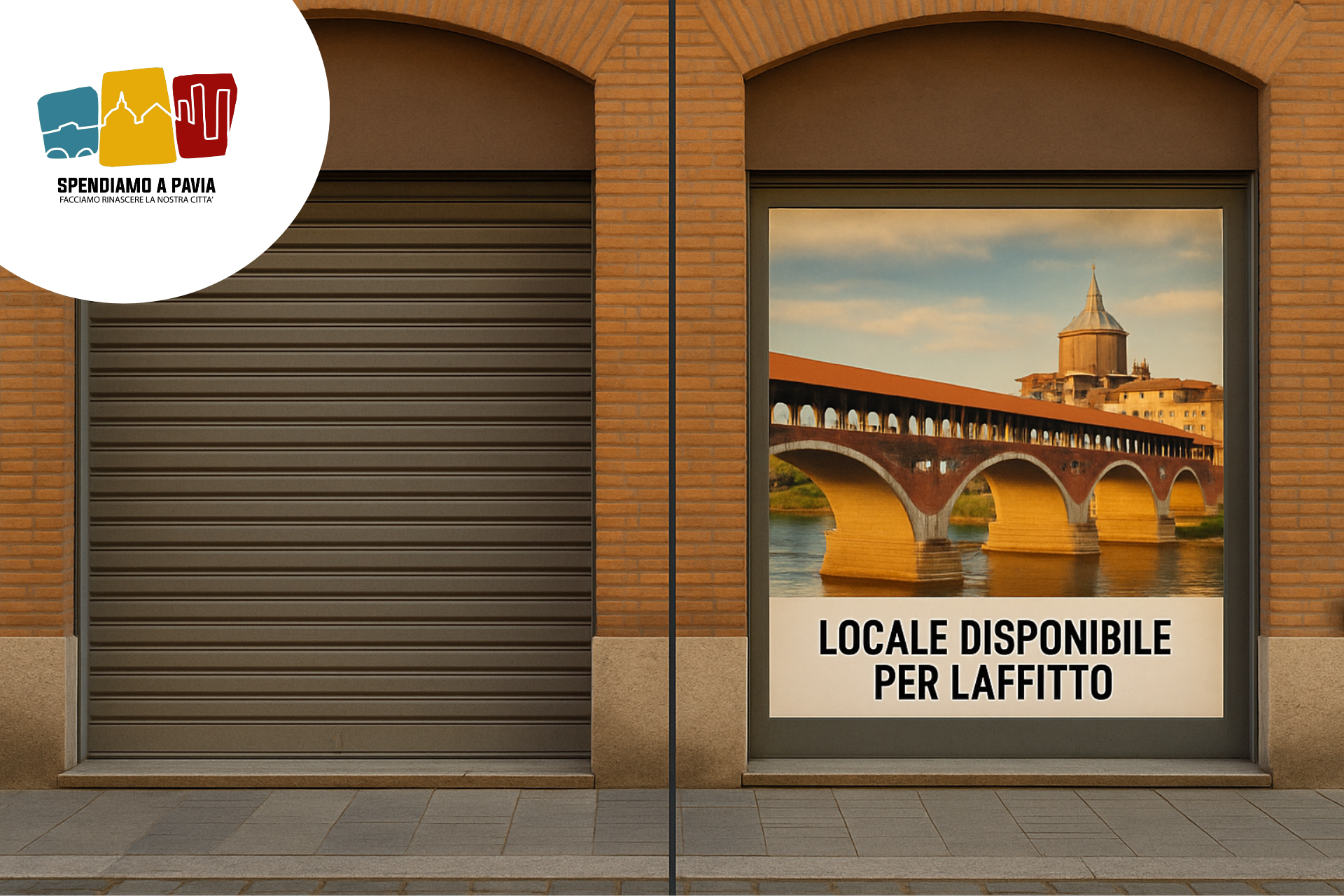 Pavia ridà luce alle vetrine spente: parte il progetto di riqualificazione degli spazi sfitti