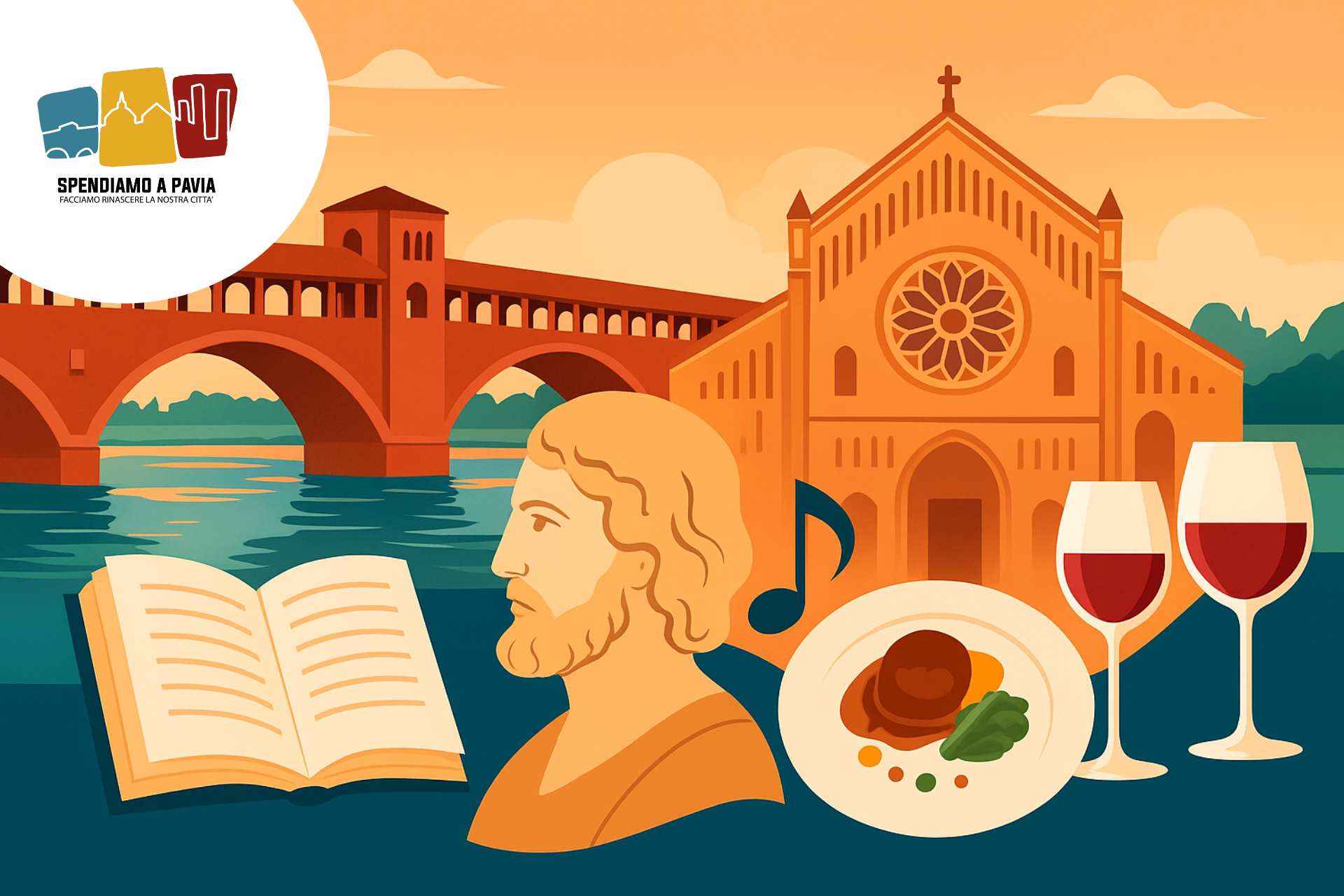 Pavia si racconta tra fiume e storie: il programma completo del Ticinum Festival 2025